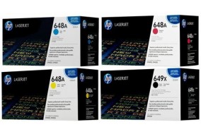 Комплект картриджей HP CE260X + CE261A + CE262A + CE263A (649X + 648A)