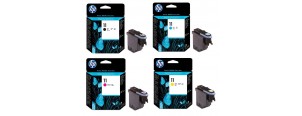 Комплект печатающих головок HP 11 (C4810A + C4811A + C4812A + C4813A)