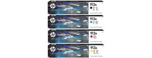 Комплект картриджей HP 913A (F6T77AE + F6T78AE + F6T79AE + L0R95AE)