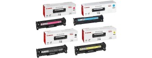 Комплект картриджей Canon 718Bk + 718C + 718M + 718Y