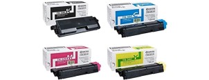 Комплект картриджей Kyocera TK-580K + TK-580C + TK-580M + TK-580Y