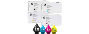 Комплект картриджей HP CE400YC + CE401YC + CE402YC + CE403YC (507Y)