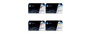 Комплект картриджей HP C9730A + C9731A + C9732A + C9733A (645A)