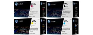Комплект картриджей HP CF320X + CF321A + CF322A + CF323A (653X + 653A)