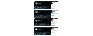 Комплект картриджей HP CF540X + CF541X + CF542X + CF543X (203X)