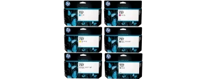 Комплект картриджей HP C1Q12A + F9J76A + F9J77A + F9J78A + F9J79A + F9J80A  (727) Уценка!