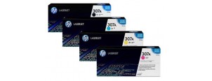 Комплект картриджей HP CE740A + CE741A + CE742A + CE743A (307A)