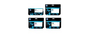 Комплект картриджей HP 728 (F9J68A + F9J67A + F9J66A + F9J65A) Уценка!