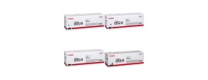 Комплект картриджей Canon 055HBk + 055HC + 055HM + 055HY