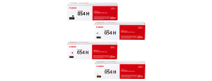 Комплект картриджей Canon 054H Bk + 054H C + 054H M + 054H Y