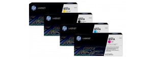 Комплект картриджей HP CE340A + CE341A + CE342A + CE343A (651A)